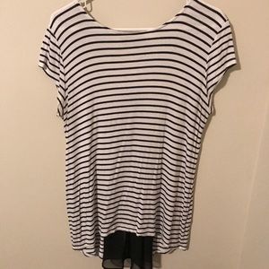 Kim & Cami Stripe Tee